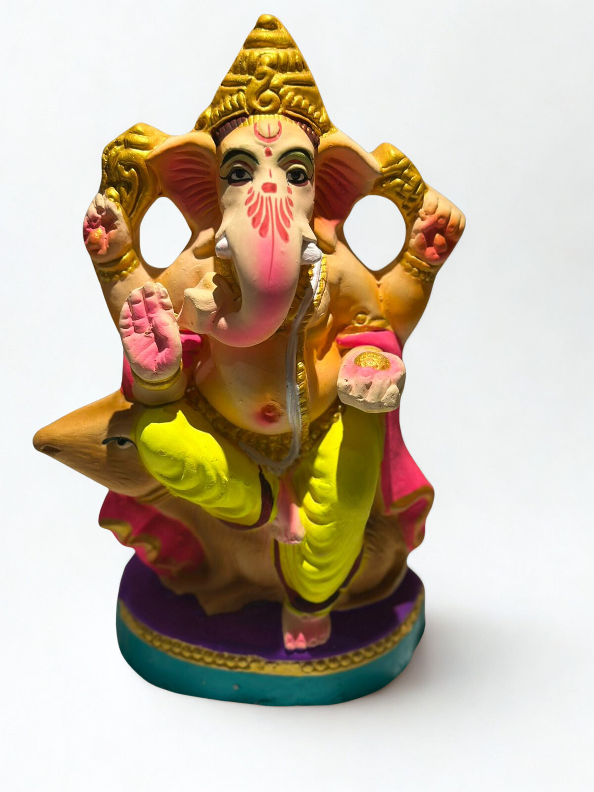 Nritya Ganpati - 6inch Eco-Friendly Ganesh Ji #pujasansar