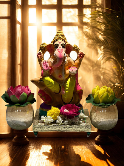 Nritya Ganpati - 6inch Eco-Friendly Ganesh Ji #pujasansar