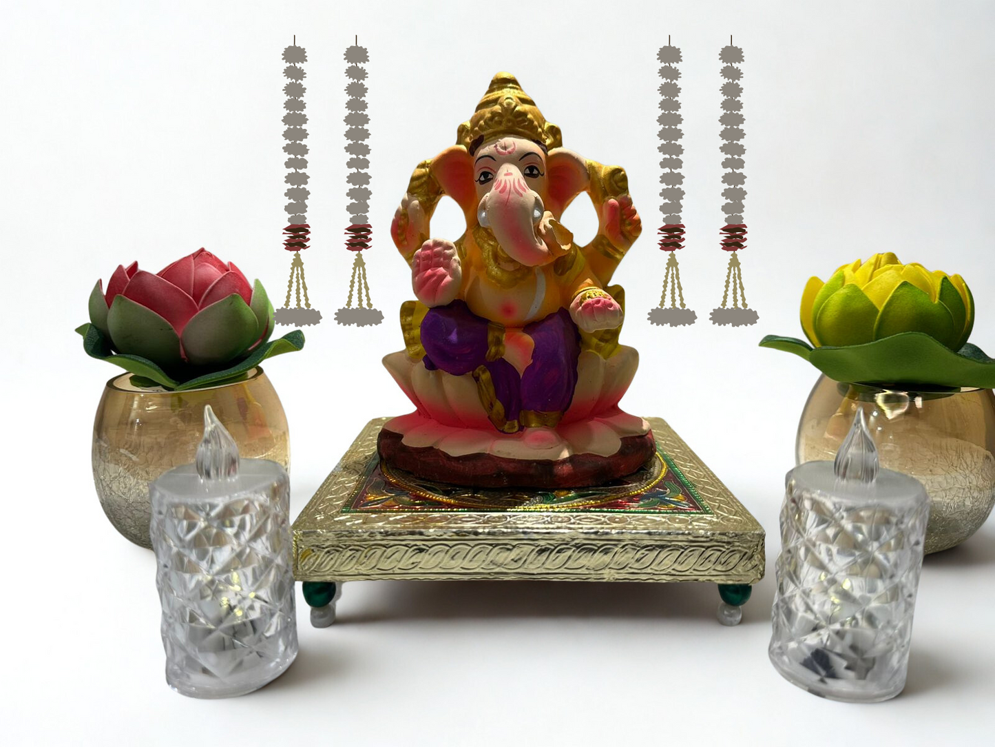 Raja Ganpati - 6inch Eco-Friendly Ganesh Ji #pujasansar